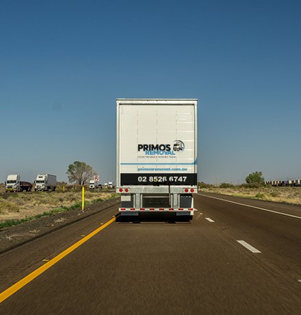 truck in a highway